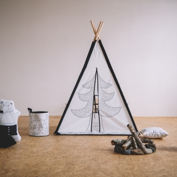 Teepee Party in the Woods