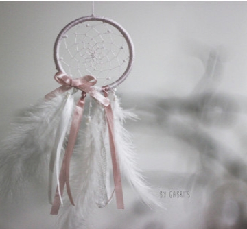 Lapač snů mini, Pink 