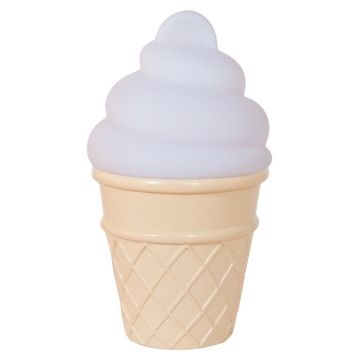 Noční mini světýlko Ice Cream, bílé