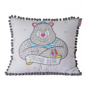 Válecí polštář Circus, Strong Bear
