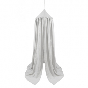 Lněný Baldachýn Cotton & Sweets, Light grey