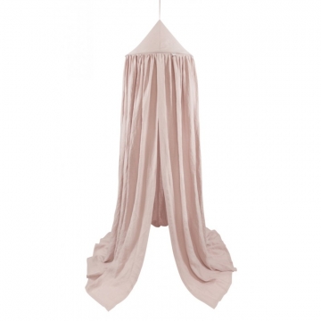 Lněný baldachýn Cotton & Sweets, Powder pink