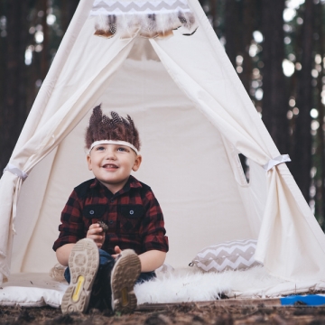 Indiánské Nature Teepee