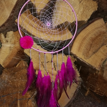 Lapač snů pink tassel
