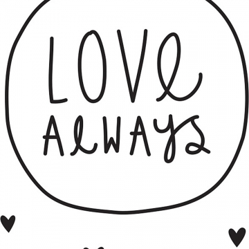 Samolepky na zeď Love Always