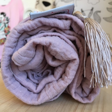 Lehká dětská deka Orchid, starorůžová