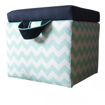 Taburet Chevron Mint