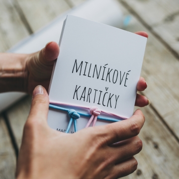 Milníkové kartičky nejen do fotoalba