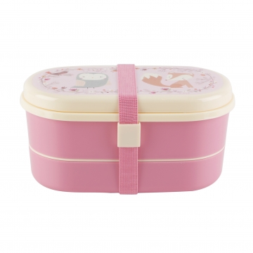 Krabička na jídlo Bento box, Woodland friends