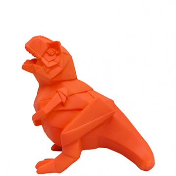 Noční lampička LED Origami Dinosaurus, oranžový