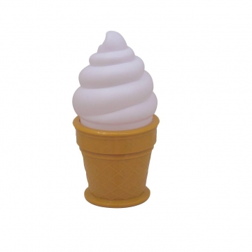 Noční světlo Ice Cream, bílé