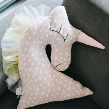 Polštář Unicorn, Pink