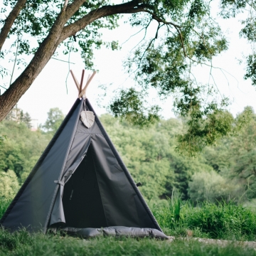 Venkovní teepee Summer vibes, Gray